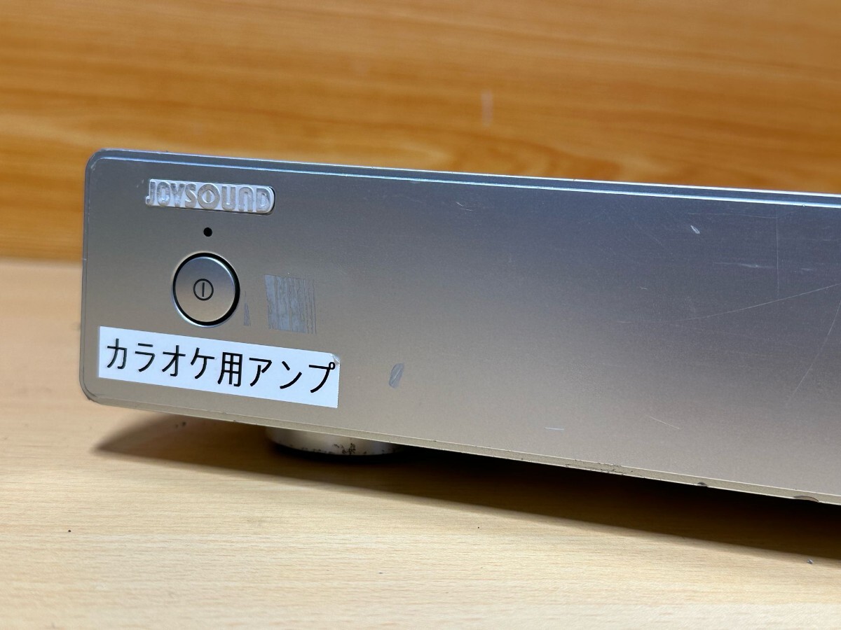 JOYSOUND／ ジョイサウンド　エクシング　　オーディオ機器　カラオケ用アンプ　AP-80　　100V　日本製　電源ケーブルなし　ジャンク!_画像4