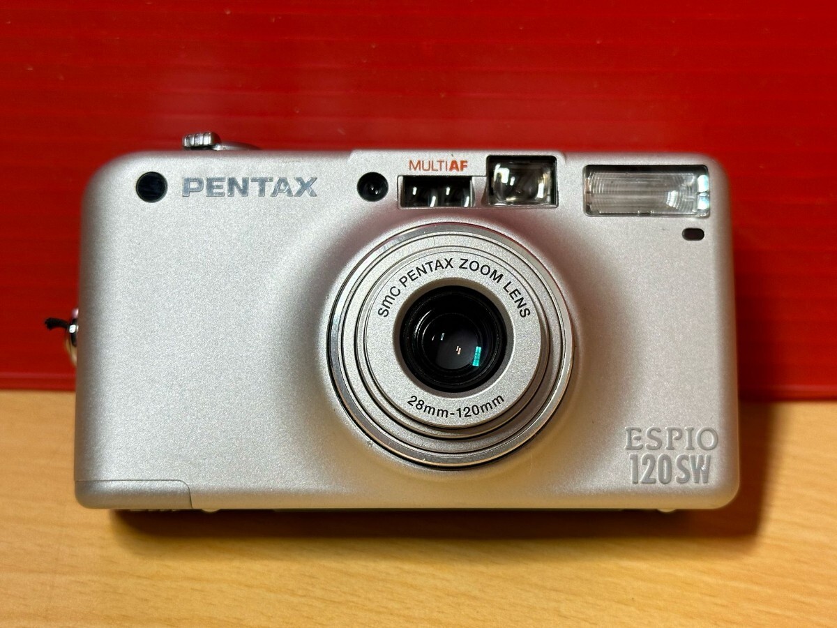 PENTAX／ ペンタックス　コンパクトデジタルカメラ　smc PENTAX ZOOM LENS　28mm-120mm　動作確認済み!_画像3