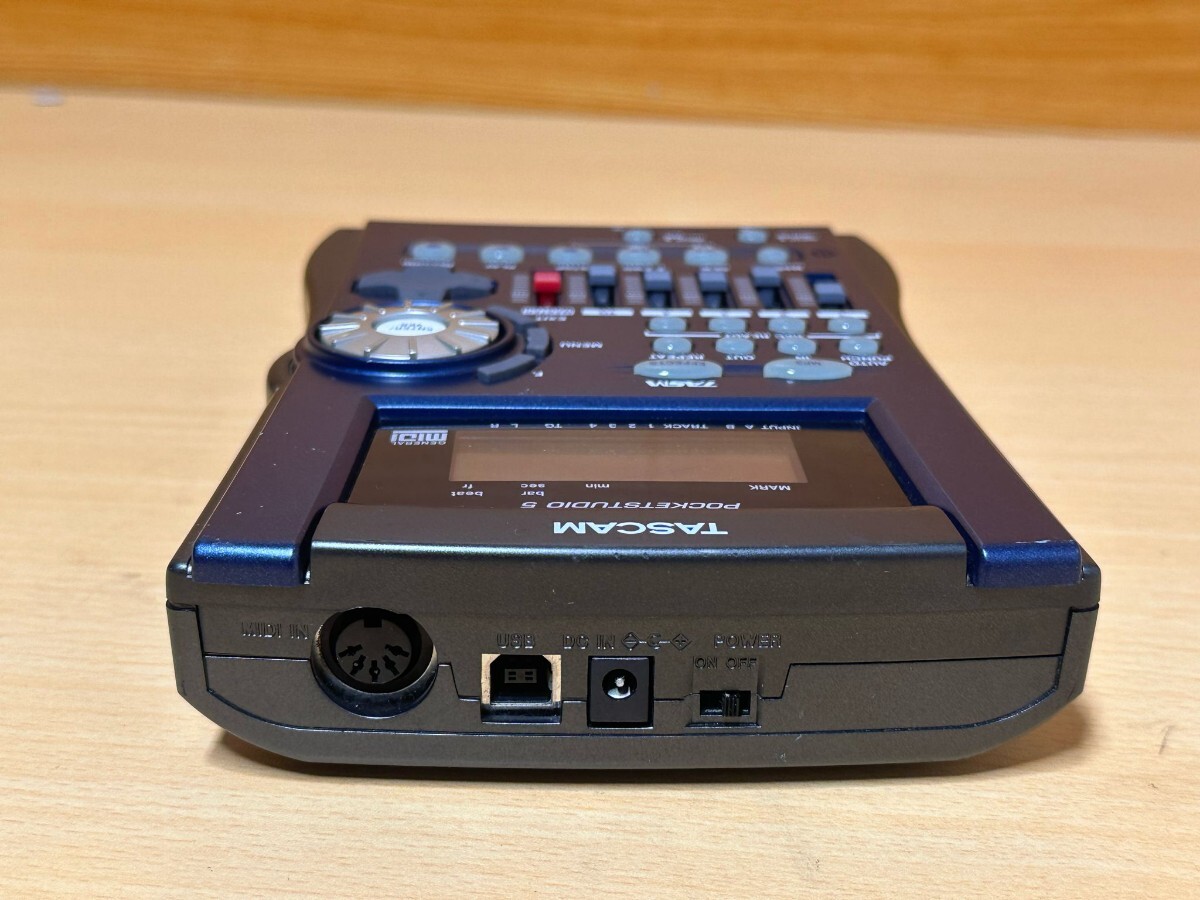 TEAC TASCAM  マルチトラックレコーダー POCKETSTUDIO5  動作確認済み!の画像3