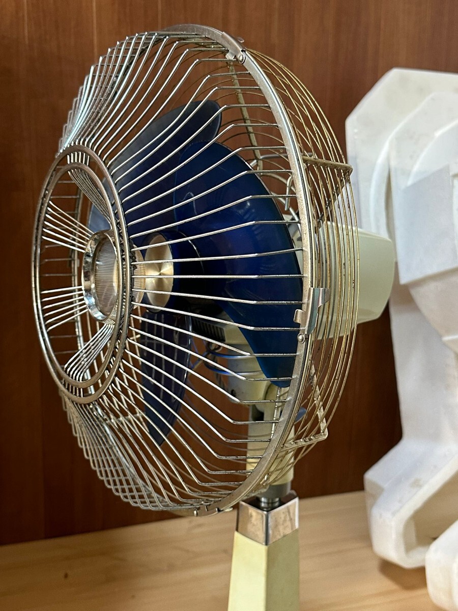 NATIONAL／ ナショナル  ELECTRIC FAN . 扇風機  F-30MR 高級お座敷扇風箱付き!の画像5