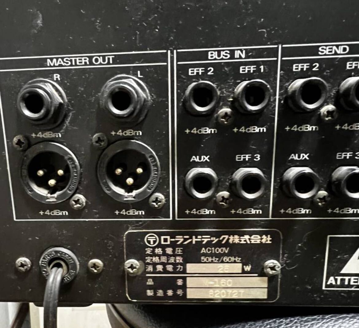 【Roland】ローランド ラインミキサー M-160の画像4