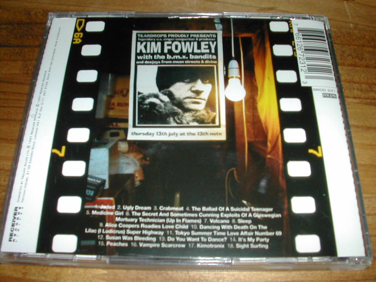 KIM FOWLEY AND THE BMX BANDITS / Hidden Agenda At The 13th Note 輸入CD ネオアコ、ギターポップの画像2