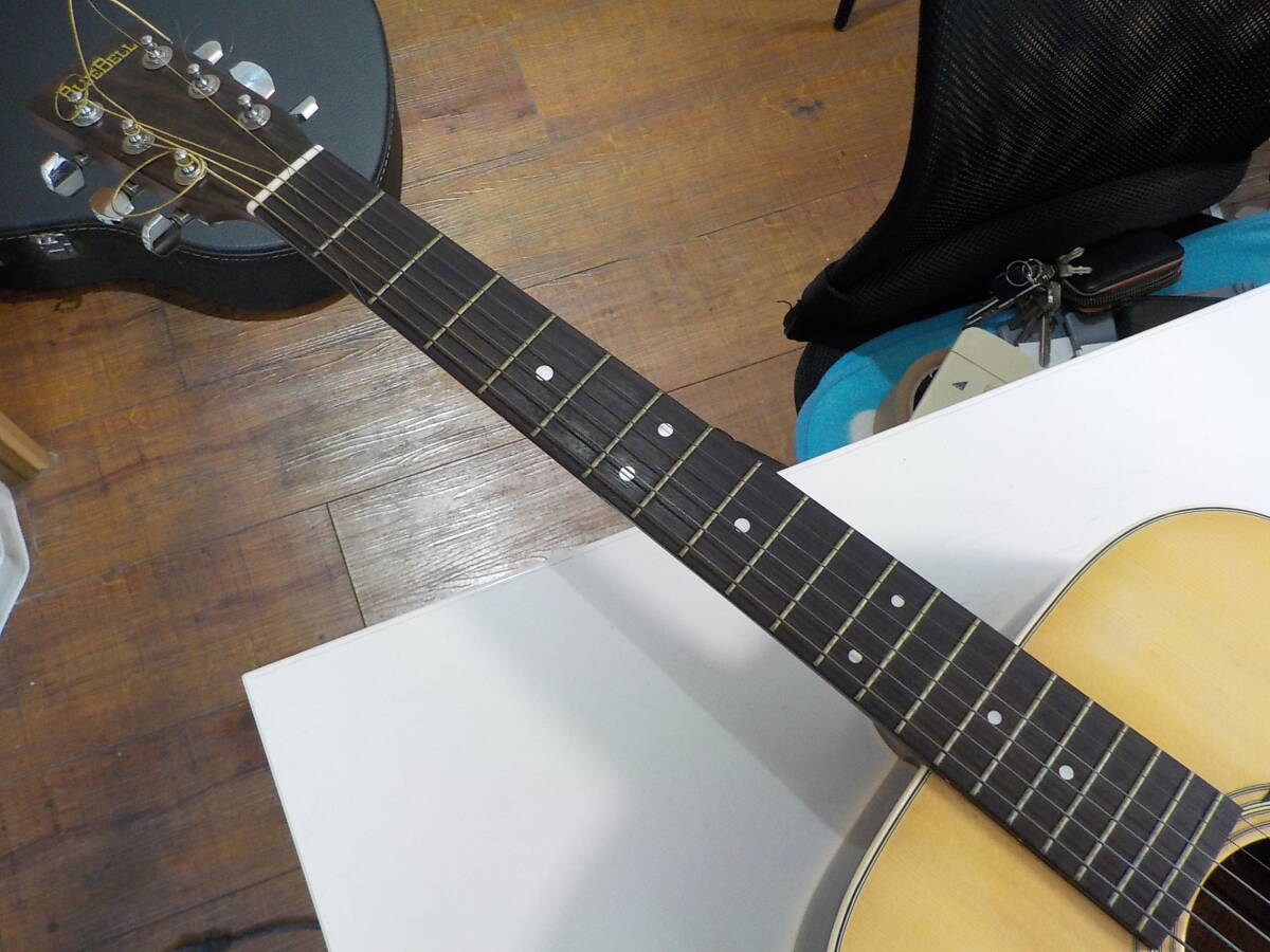  acoustic guitar blue bell F-250 rare goods? beautiful goods selling out 