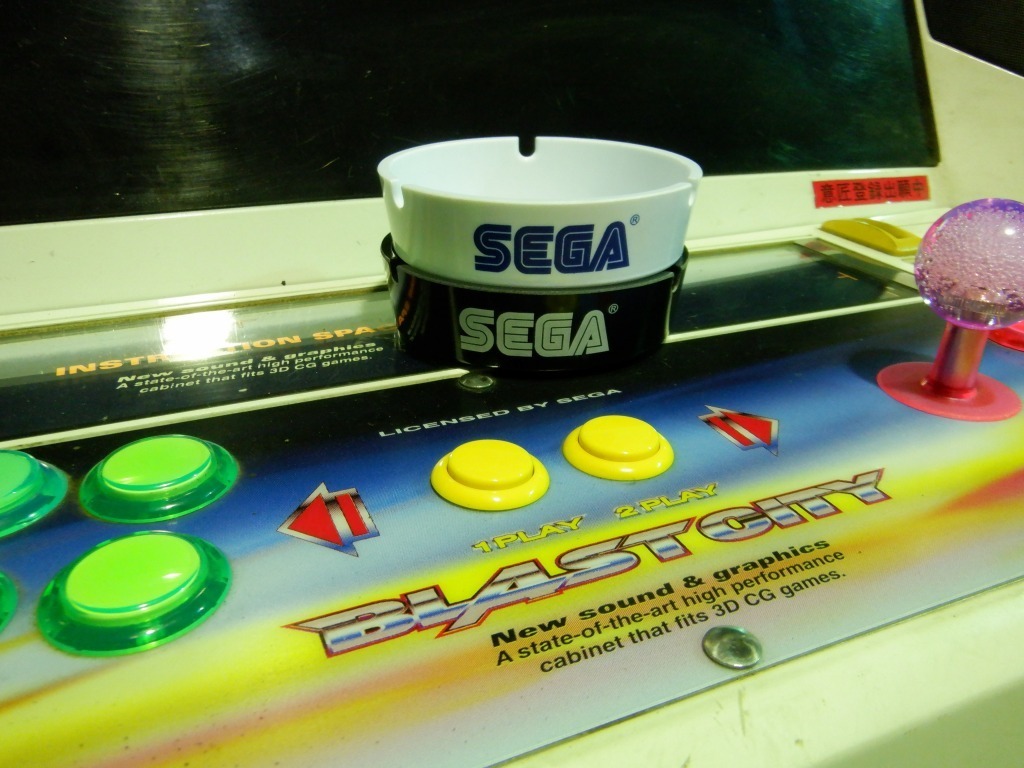 灰皿 SEGA セガ 黒 ※白は付属しませんの画像1