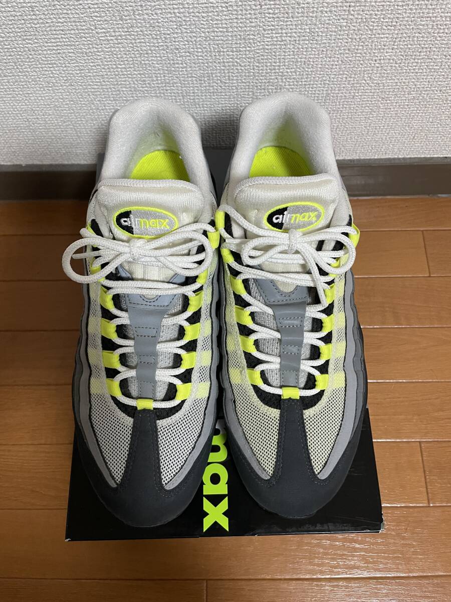 NIKE ナイキ エアマックス95 OG イエローグラデ US10,5 28,5cmの画像2