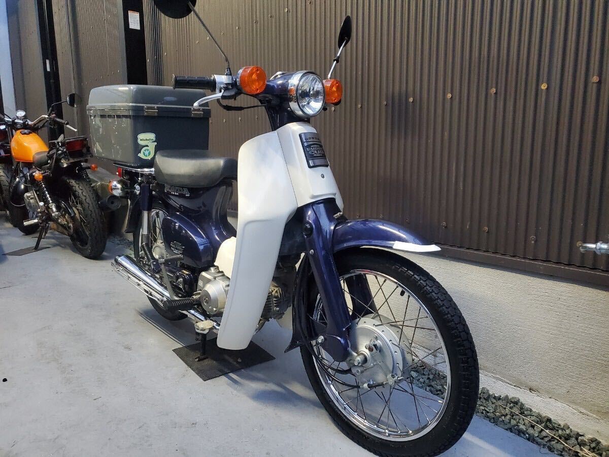 大阪市発☆スーパーカブ70DX☆C70-150～☆最終モデル☆ビッグドラム☆希少☆2オーナー☆低走行☆自賠責保険付き☆全国配送ok☆10406_画像4