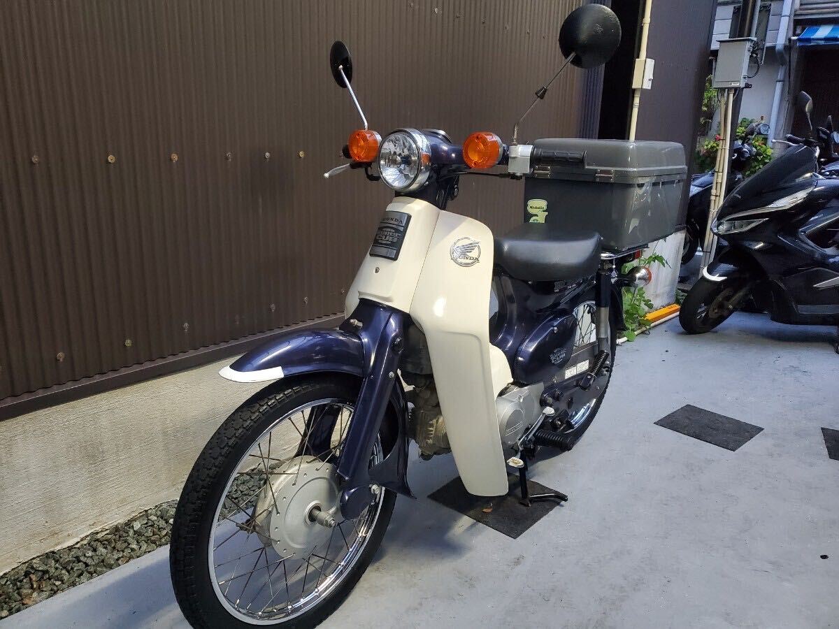 大阪市発☆スーパーカブ70DX☆C70-150～☆最終モデル☆ビッグドラム☆希少☆2オーナー☆低走行☆自賠責保険付き☆全国配送ok☆10406_画像3