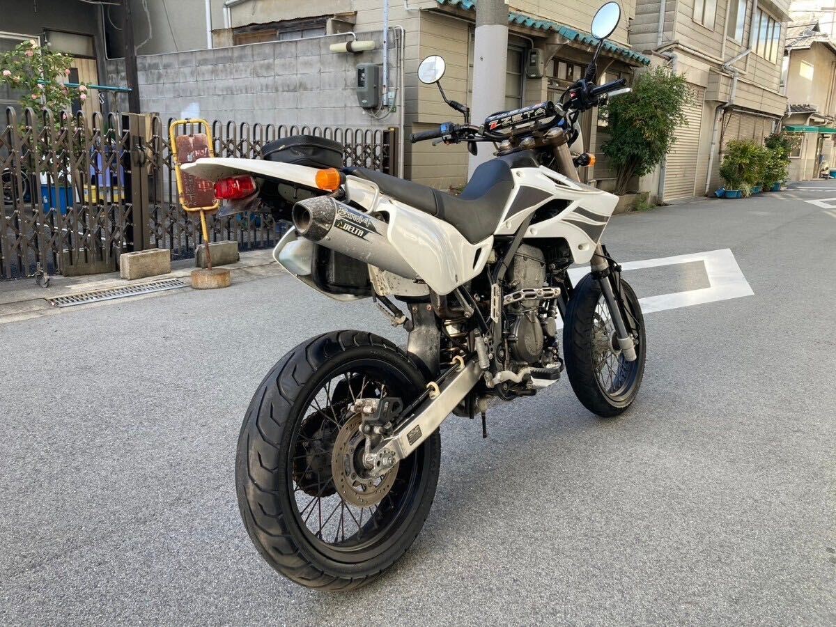 大阪市発☆1円スタート☆1スタ☆Dトラッカー☆LX250E☆カワサキ☆バッテリー新品☆全国配送ok☆20320の画像6