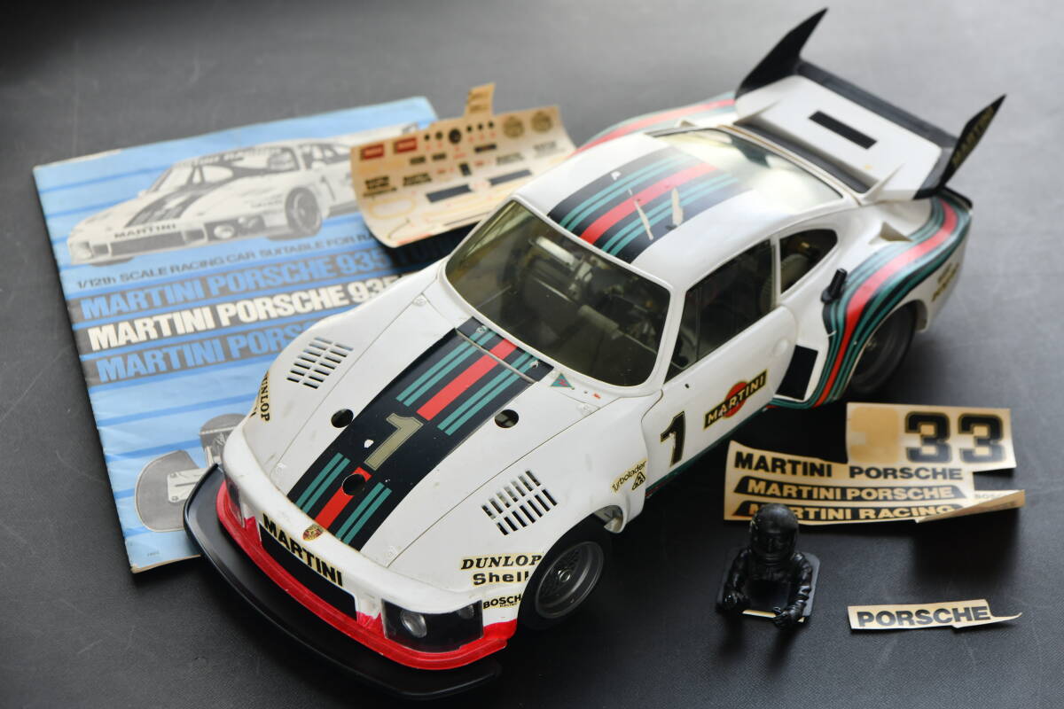 タミヤ 1/12 電動RC マルティニポルシェ935ターボ TAMIYA MARTINI PORSCHE 935TURBO 田宮模型 ラジオコントロールカー ラジコンの画像1