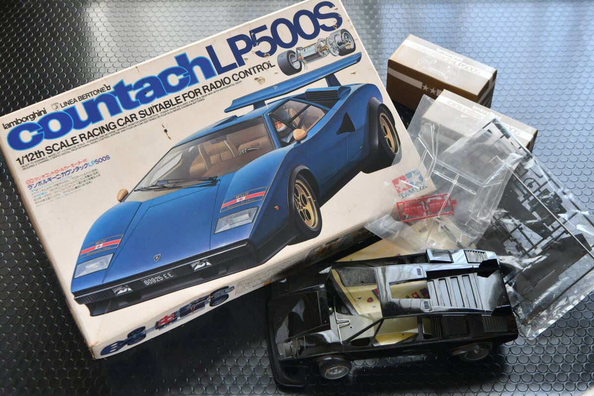 タミヤ 1/12電動ラジコン ランボルギーニ・カウンタックLP500S TAMIYA lamborghini countach 田宮模型 の画像9