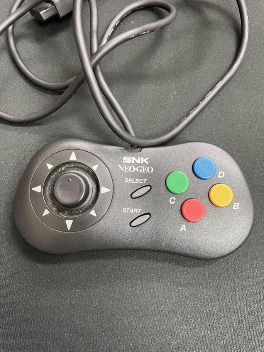 ネオジオCD SNK NEOGEO コントローラー CONTROLLER 専用コントローラー PAD NEO-GEO 