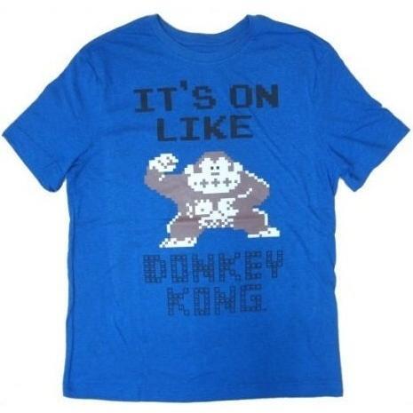 【 DONKEY KONG 】ドンキーコング IT'S ON LIKE 8bit Tシャツ_画像2