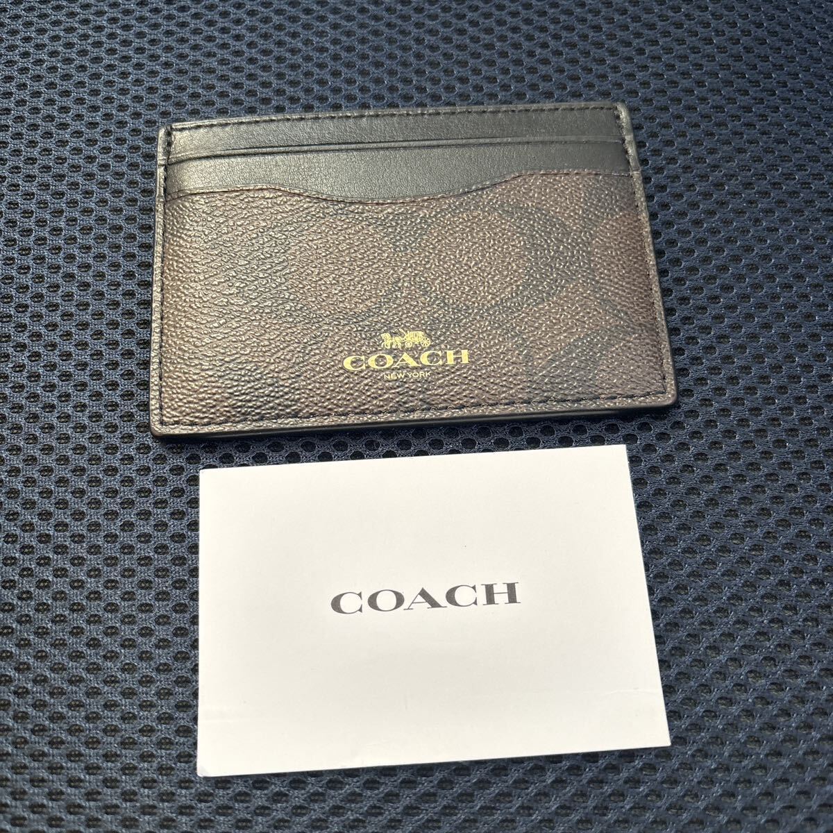 COACH カードケース 名刺入れ レザー 未使用品の画像1