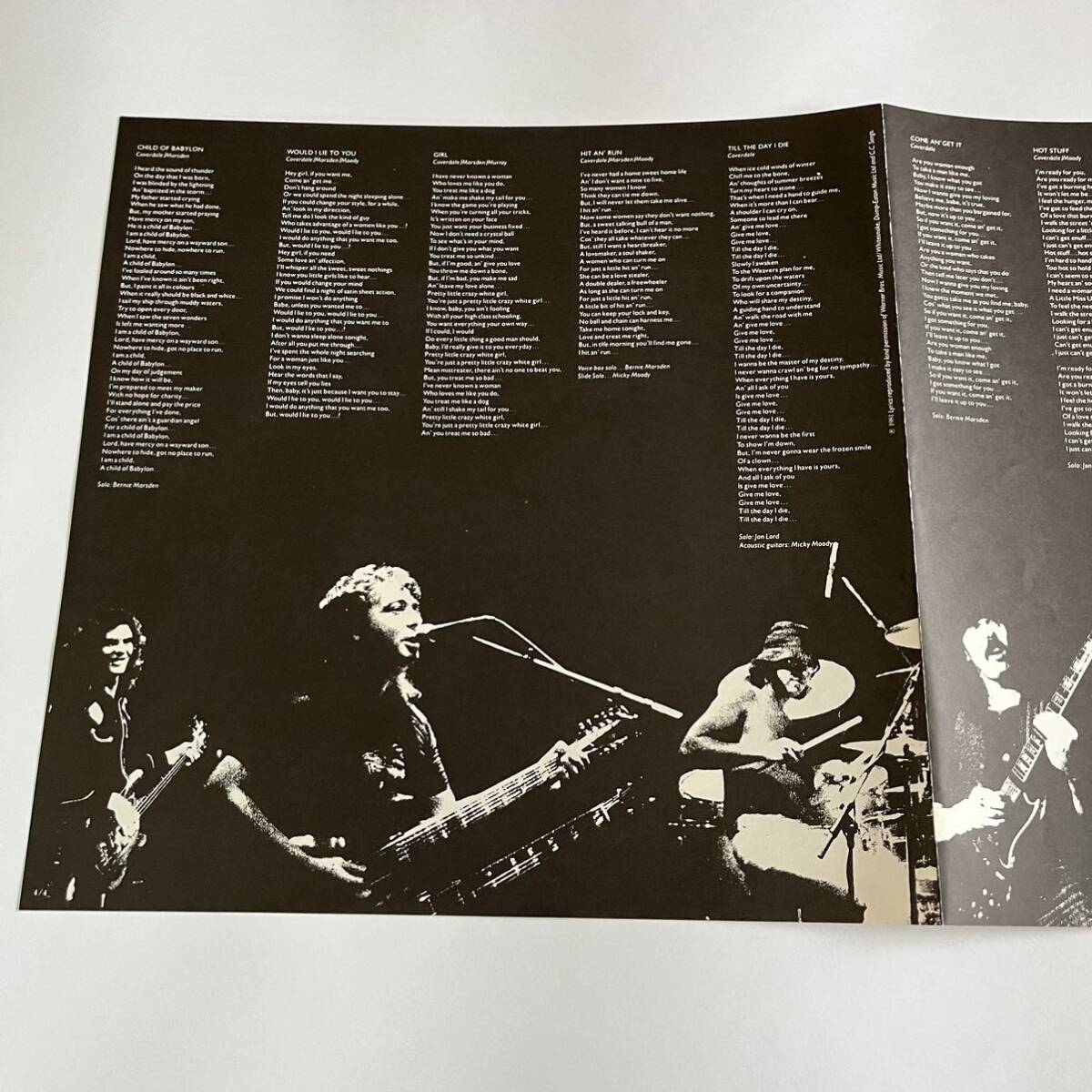 [ 国内盤 帯付き LP ] Whitesnake / Come An' Get It [ 28MM 0027 ] ホワイトスネイク ジョンロード バーニーマースデンの画像10