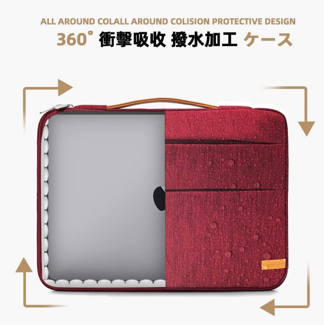 [ unused goods ] laptop case personal computer bag KINGSLONG pc bag LAP tops Lee b15/15.6 -inch correspondence red No.2526