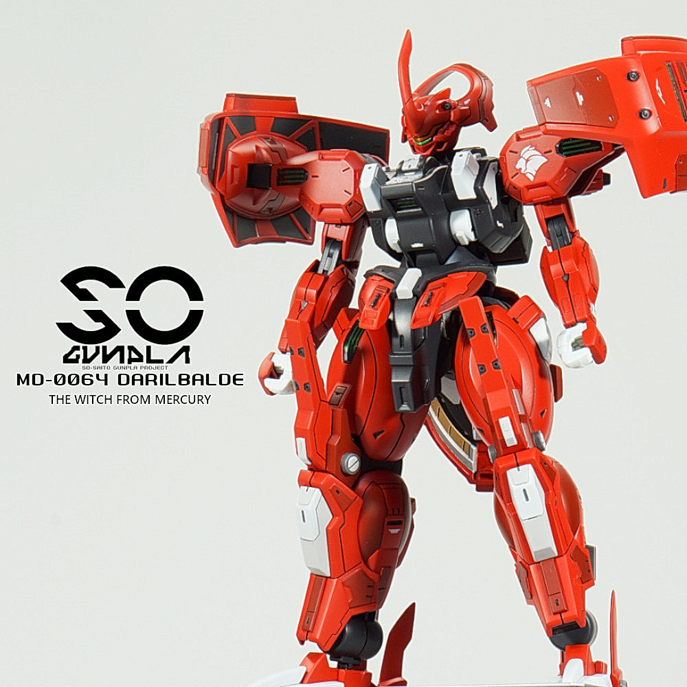 HG 1/144 ダリルバルデ「改修塗装完成品」_画像3