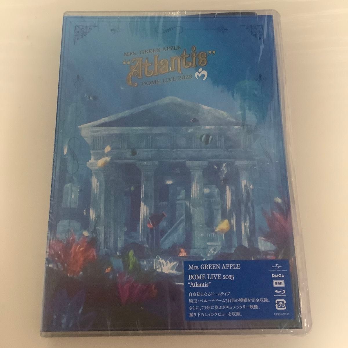 DOME LIVE 2023 Atlantis (通常盤) Blu-ray Mrs. GREEN APPLE ブルーレイ