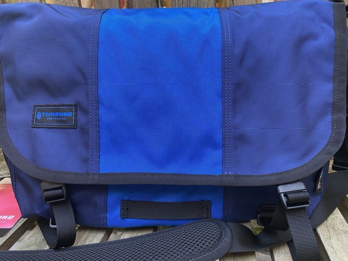 TIMBUK2tin back 2 Classic messenger bag S size classic messenger S Nightblue regular price 9900 jpy tax not included new goods tag attaching unused 