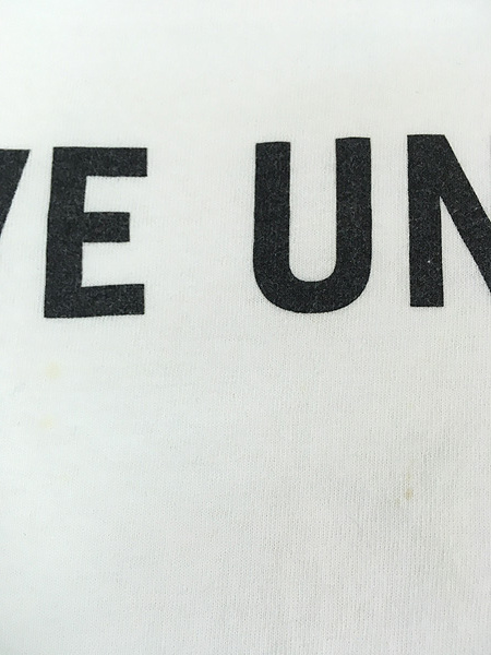 古着 90s USA製 United Way 「LIVE UNITED」 コミュニティ ロゴ Tシャツ L_画像6