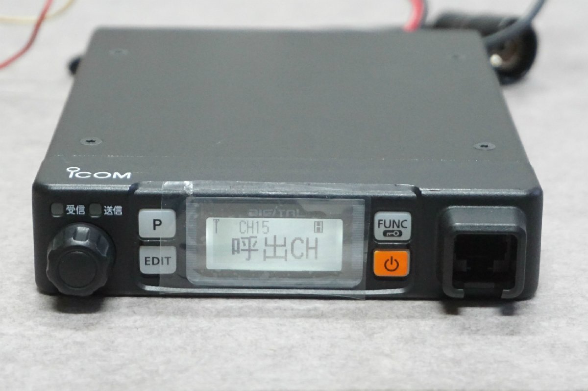 [SK][D4266280] прекрасный товар ICOM Icom IC-DPR100 5W автомобильный type цифровой приемопередатчик оригинальная коробка и т.п. имеется 