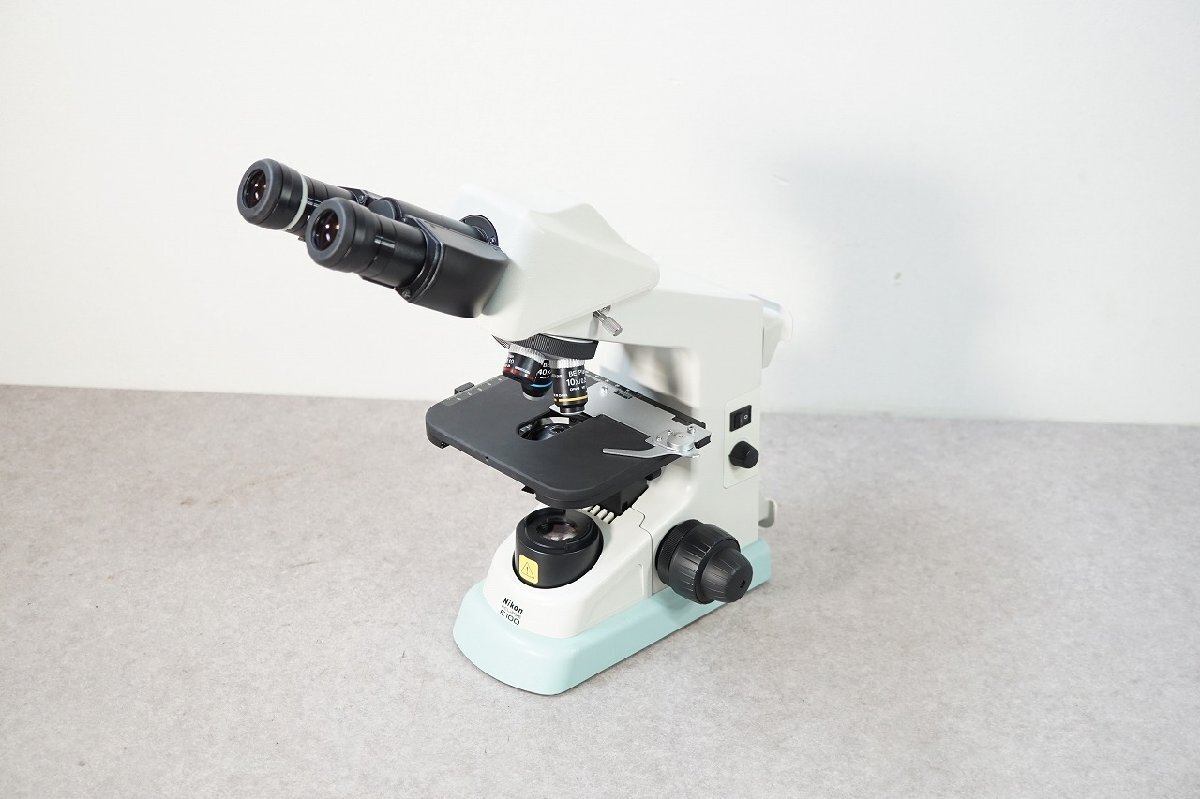 [NZ][D4253714] Nikon ニコン エクリプス ECLIPSE E100 生物顕微鏡 対物レンズ 取扱説明書、元ケース等付きの画像2