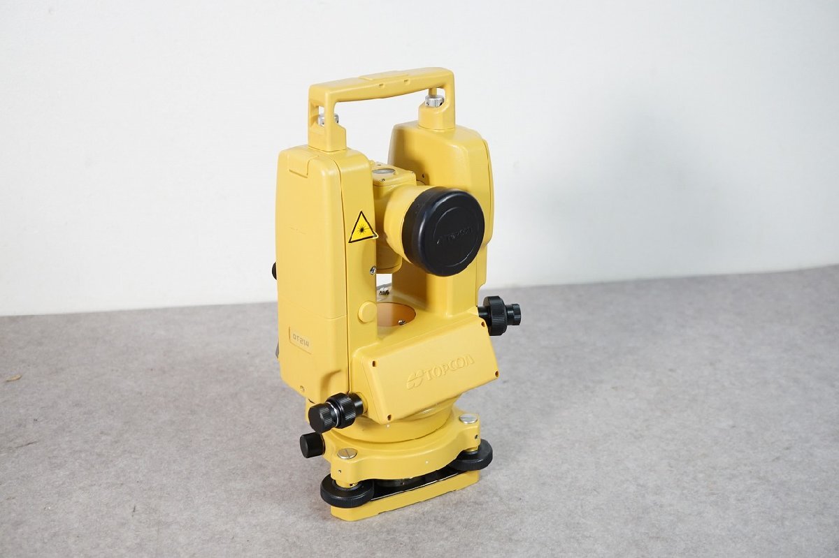 [NZ][D4265514] TOPCON トプコン DT-214 デジタルセオドライト 取扱説明書、元ケース等付きの画像3