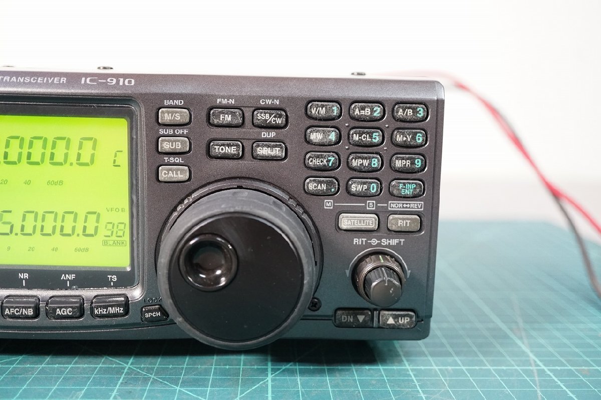 [NZ][D4275710] ICOM アイコム IC-910D UX-910 1200MHzユニット付き VHF/UHF ALL MODE TRANSCEIVER オールモードトランシーバーの画像5