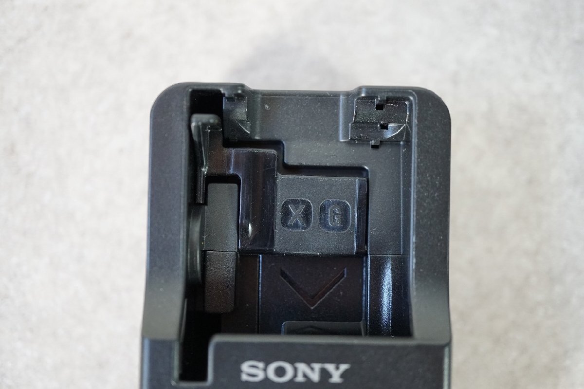 [NZ][D4281060] SONY ソニー BC-TRX バッテリーチャージャー 取扱説明書等付きの画像4