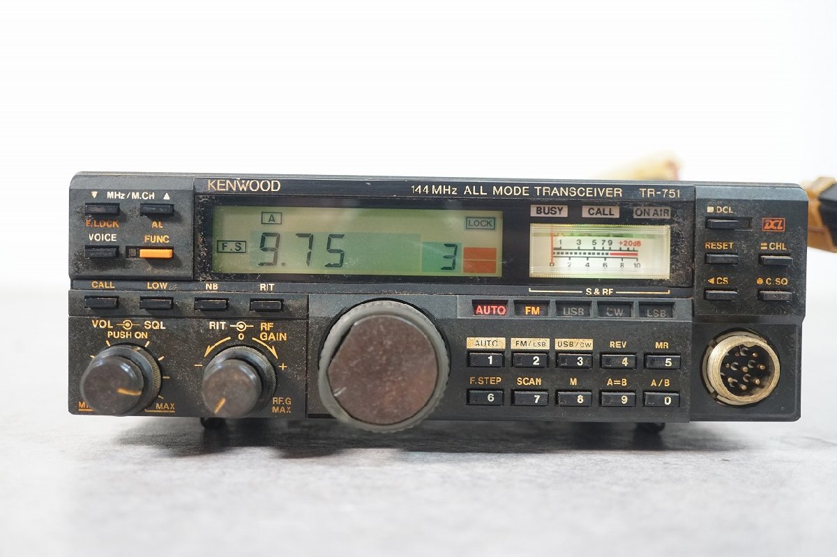 [NZ][D4284680] Kenwood Kenwood TR-751D 144MHz ALL MODE TRANSCEIVER all mode transceiver amateur radio machine 