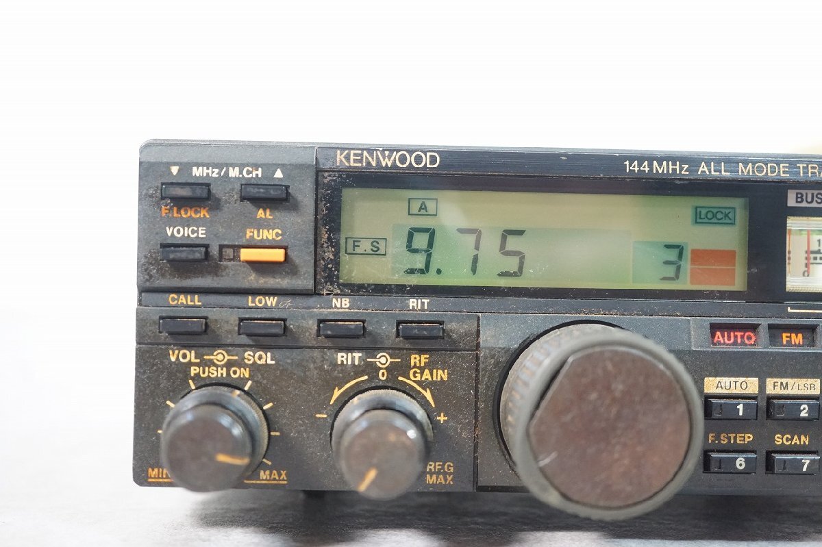 [NZ][D4284680] Kenwood ケンウッド TR-751D 144MHz ALL MODE TRANSCEIVER オールモード トランシーバー アマチュア 無線機の画像3