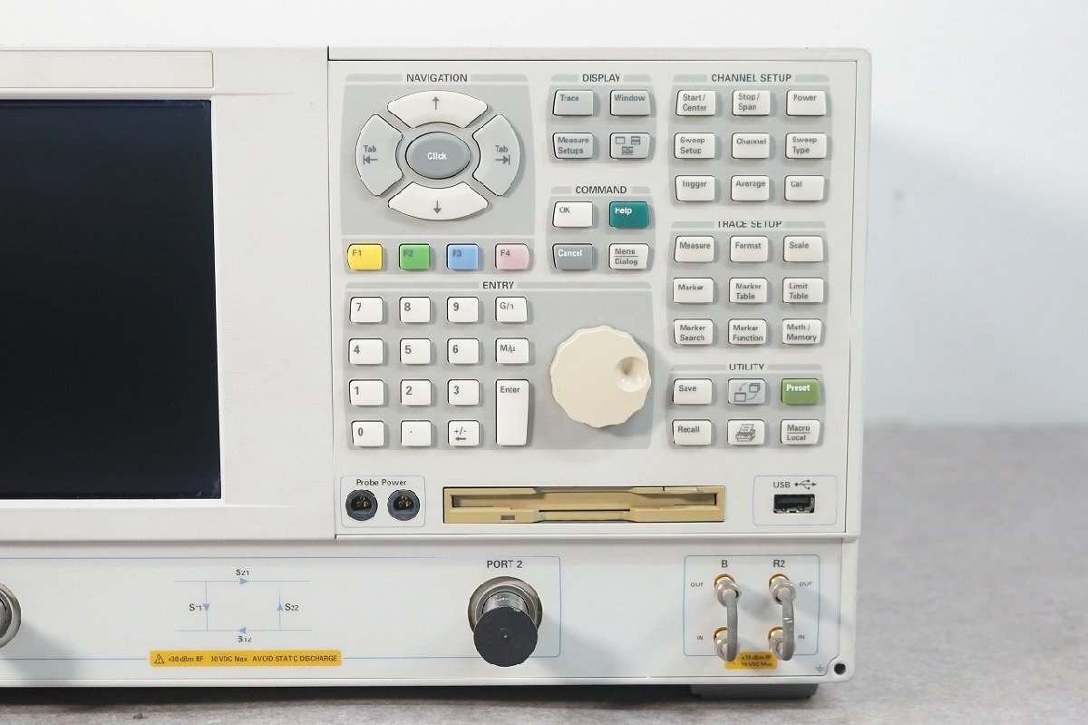 [NZ][D4301017S] Agilent Agilent E8358A 300kHz-9GHz PNA Series Network Analyzer сеть дыра подъемник [ утиль ]