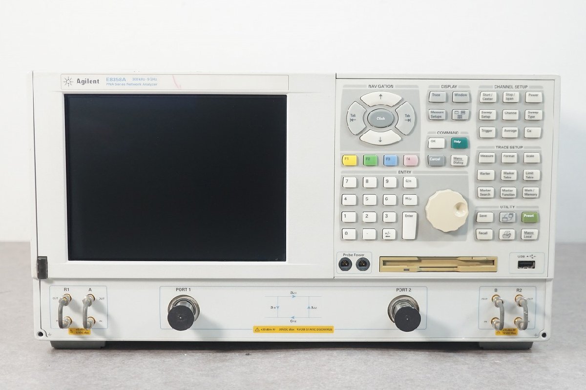 [NZ][D4301017S] Agilent Agilent E8358A 300kHz-9GHz PNA Series Network Analyzer сеть дыра подъемник [ утиль ]