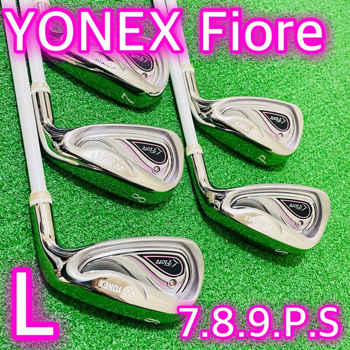 6634 YONEX Fiore ヨネックス レディース 右利き アイアン5本セット フレックスL 純正カーボンシャフトFR500 7 8 9 P S 送料無料|Yahoo!フリマ(旧PayPayフリマ) 6634 YONEX Fiore ヨネックス レディース 右利き アイアン5本セット フレックスL 純正カーボンシャフトFR500 7 8 9 P S 送料無料|Yahoo!フリマ(旧PayPayフリマ)