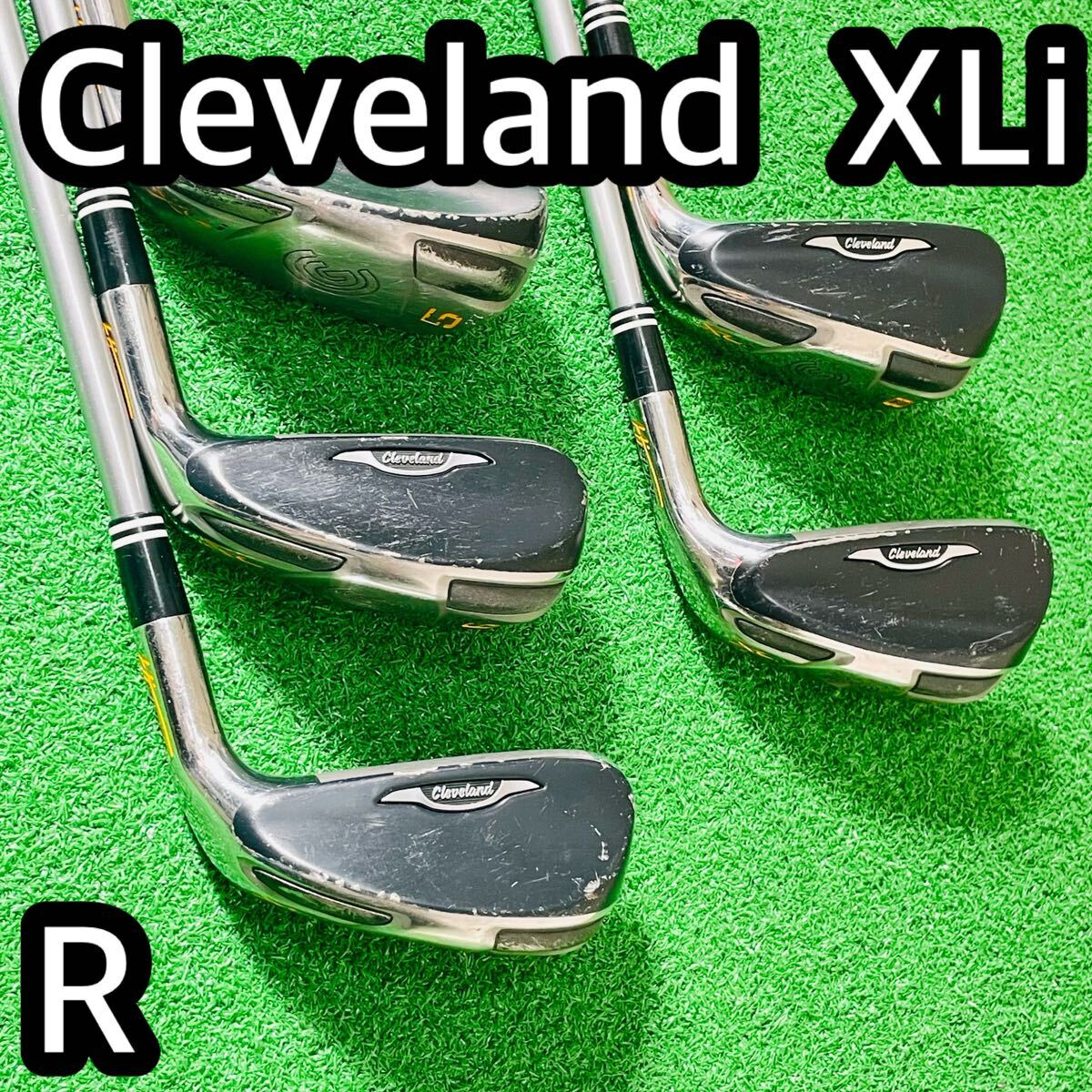 6680 Cleveland XLi クリーブランド　アイアン5本セット 右利き　メンズ フレックスR 送料無料　匿名配送_画像1