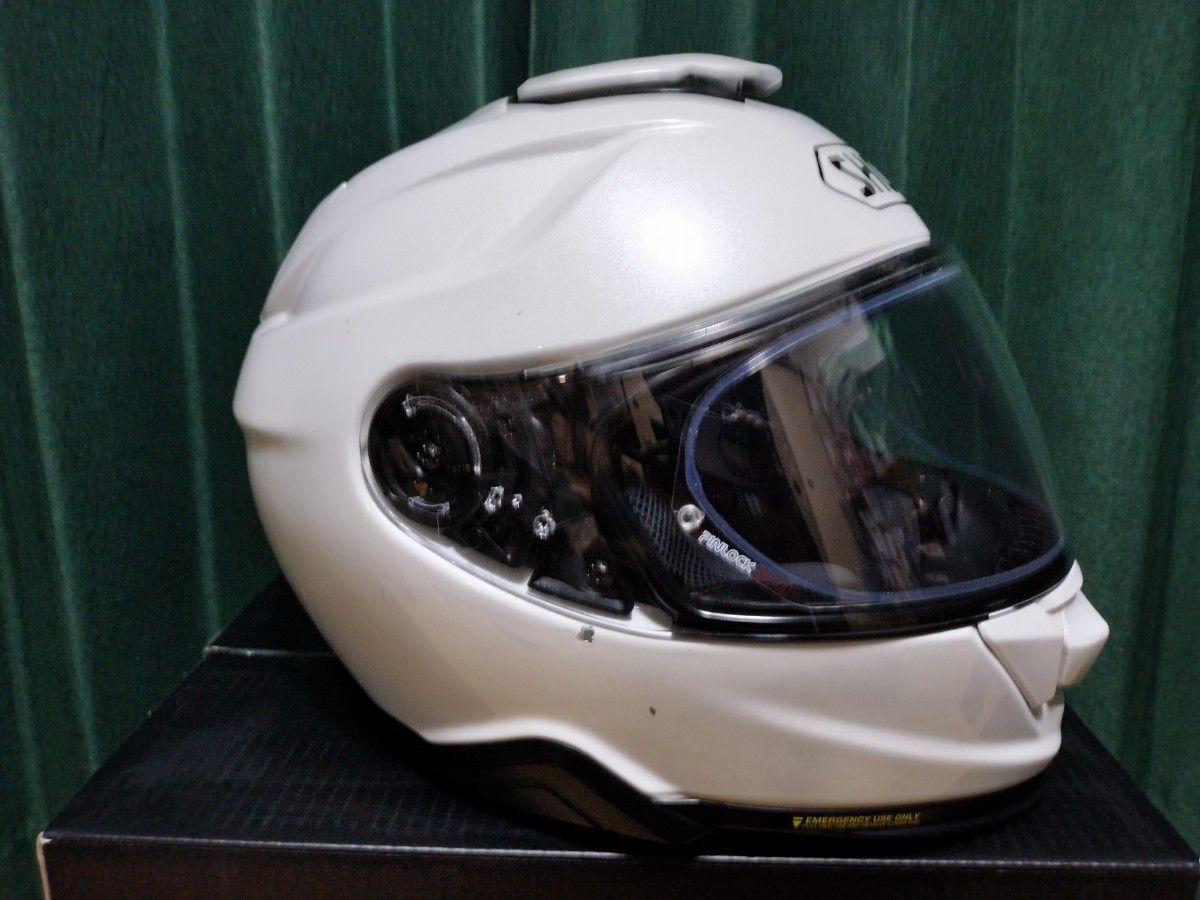 SHOEI ショウエイ GT-Air2 XL ルミナスホワイト シールドRed Gold おまけ付き 