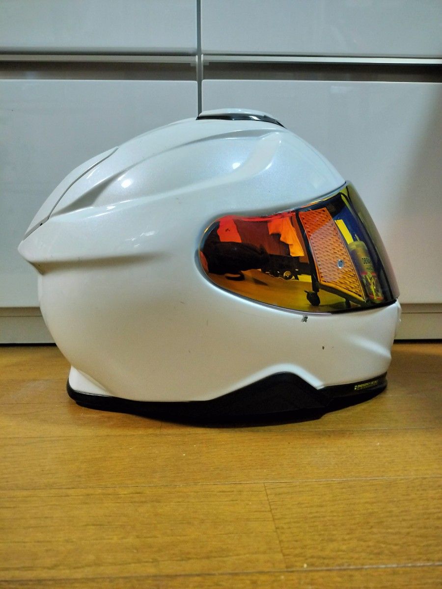 SHOEI ショウエイ GT-Air2 XL ルミナスホワイト シールドRed Gold おまけ付き 