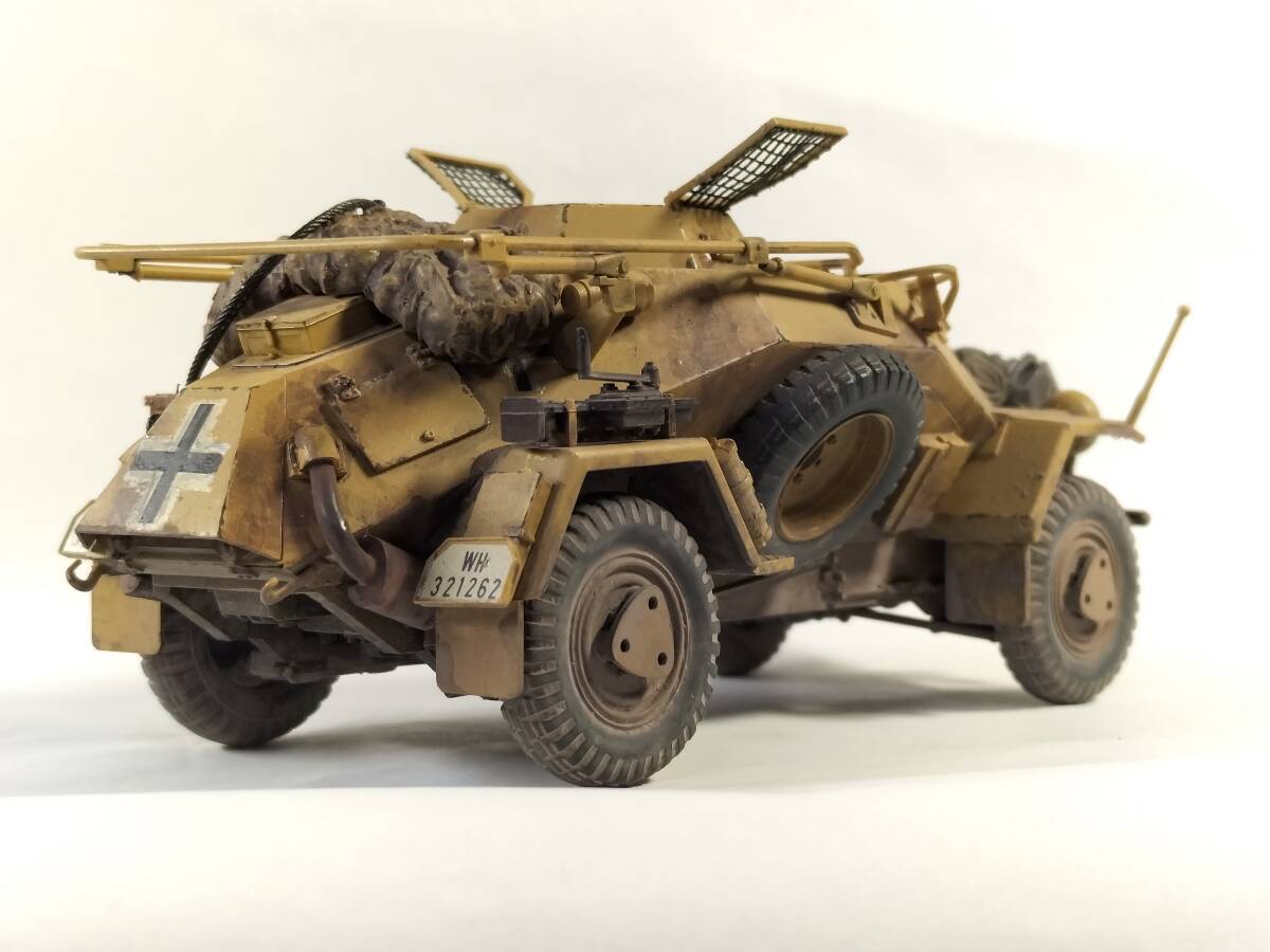 タミヤ　1/35 フンクワーゲン　sd.kfz223 MMシリーズ62　完成品　_画像7