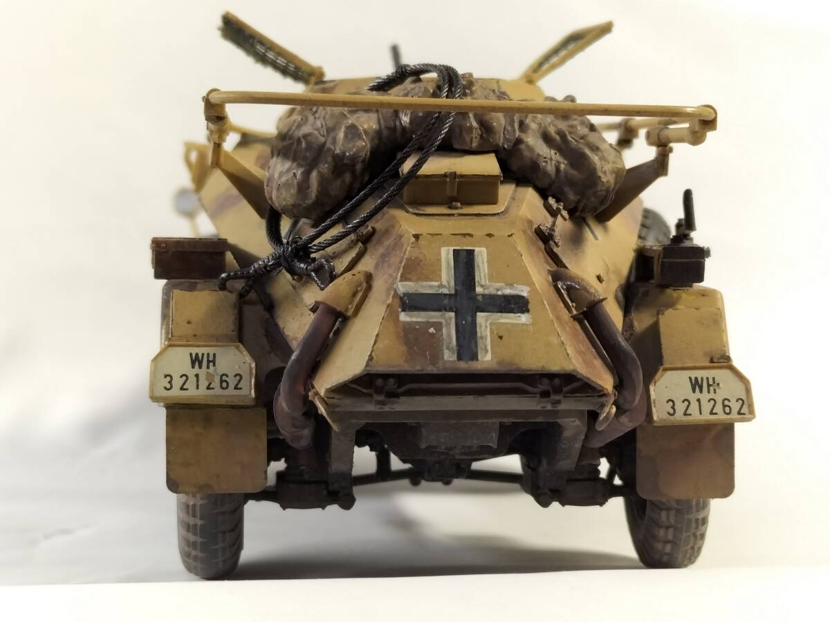 タミヤ　1/35 フンクワーゲン　sd.kfz223 MMシリーズ62　完成品　_画像8