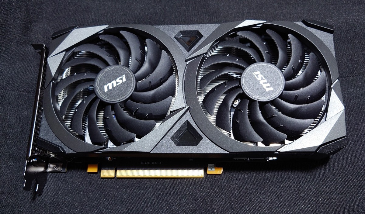 GeForce RTX3060 MSI VENTUS 2X 12G OC VRAM 12GB モデルの画像1