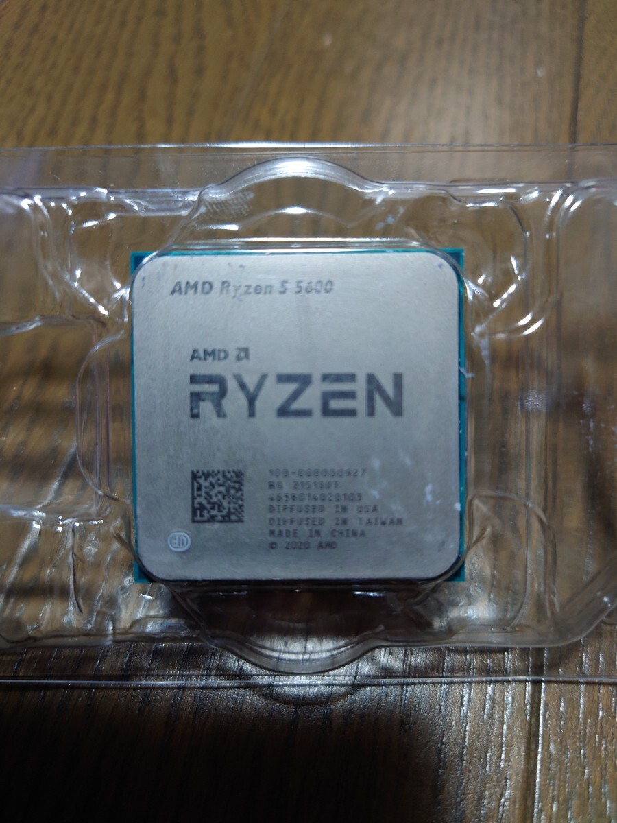 AMD Ryzen5 5600 リテールクーラー付属_画像1