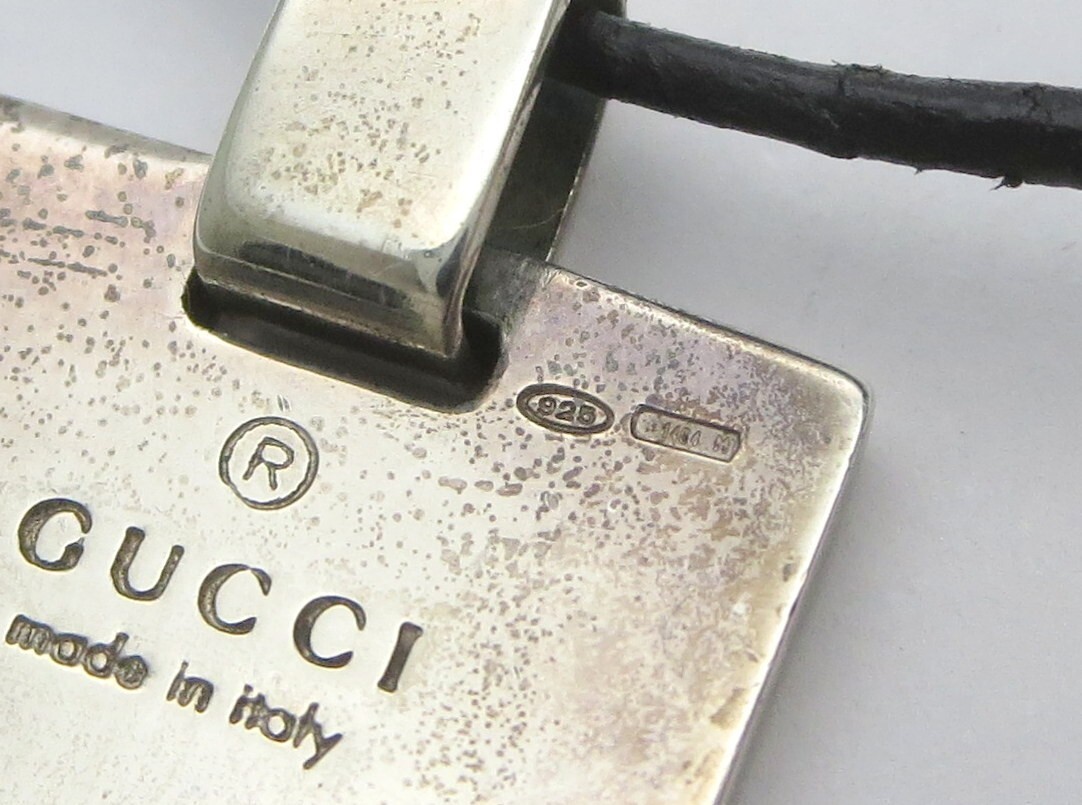 1000円スタート ペンダント GUCCI グッチ AQUARIUS 水瓶座 925刻印 総重量約14.2g シルバー ネックレス アクセサリー 3 B60035の画像9