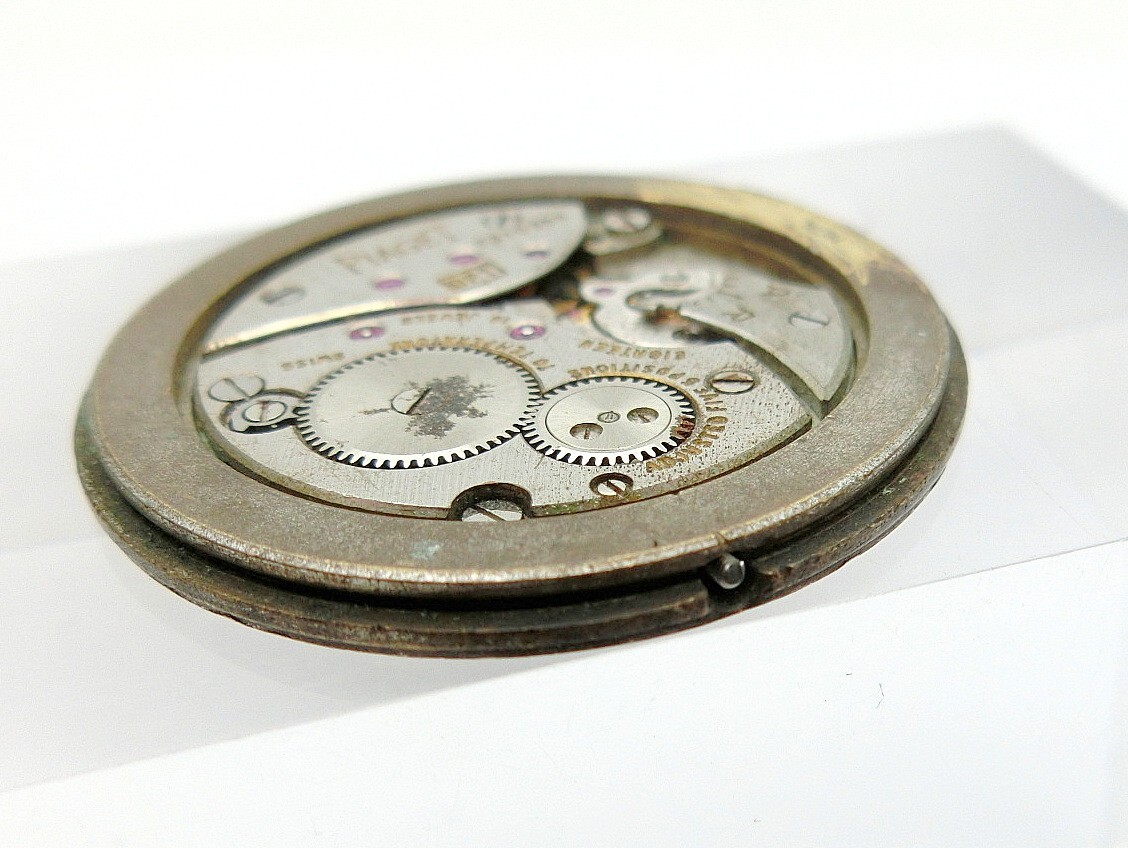 1000 иен старт Movement только PIAGET Piaget Cal.9P1 ручной завод MT автоматический 18 камень Vintage наручные часы детали вид утиль AMB Z212