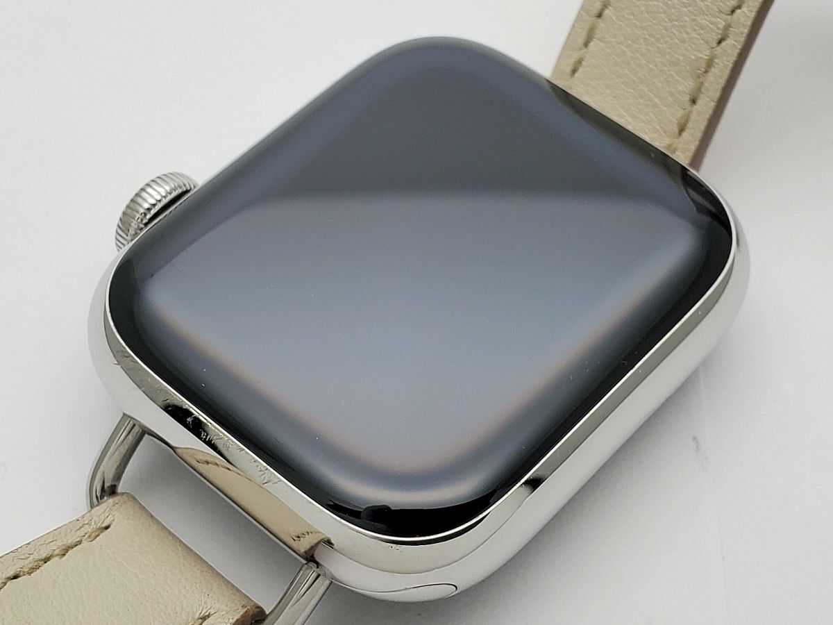 1000 иен старт смарт-часы Apple Watch HERMES Apple часы Hermes серии 8 41MM принадлежности иметь электризация не проверка наручные часы вид ^^T236