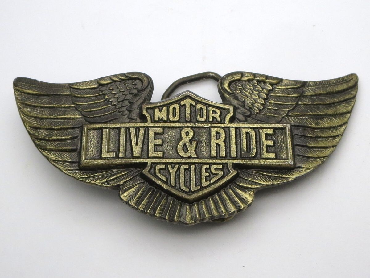 1000円スタート ベルト バックルのみ 4点まとめ MOTOR CYCLES LIVE&RIDE/HARLEY-DAVIDSON/CALIFORNIA Angels アクセサリー類 3 A60013の画像8