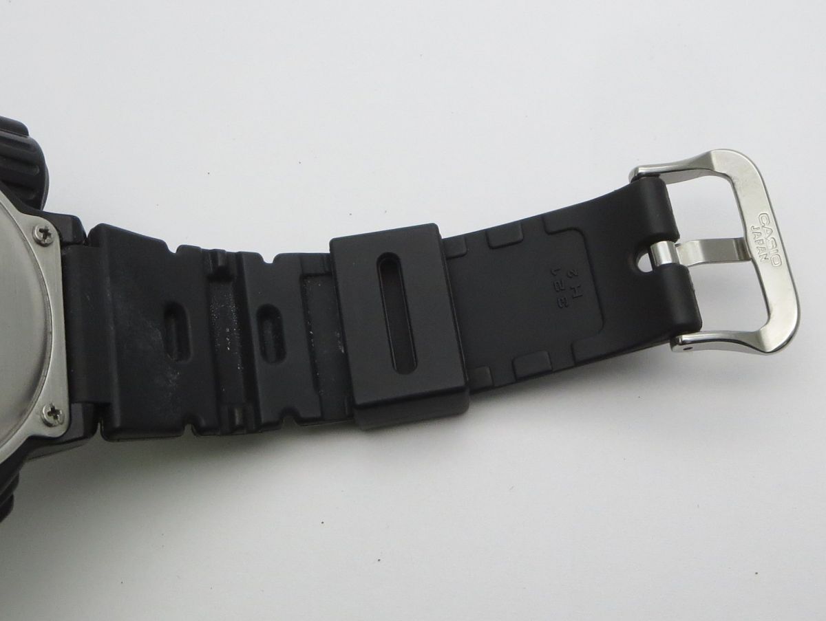 1000円スタート 腕時計 CASIO カシオ サーモスキャナー 1191 TSR-100 クオーツ QZ 放射温度計 ブラック 黒 デジタル メンズ 2 Z60048の画像7