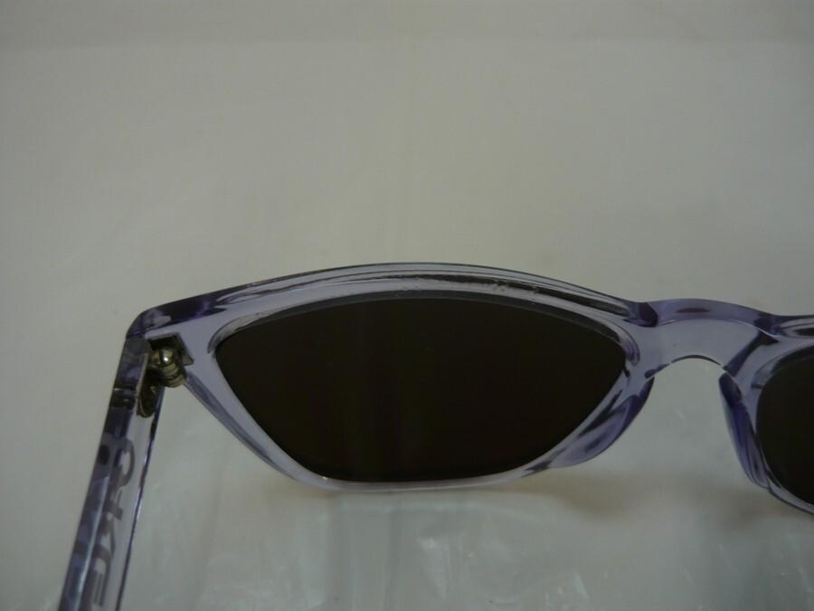 1000 иен старт солнцезащитные очки OAKLEY Oacley FROGSKINS лягушка s gold we Lynn тонн type прозрачный цвет оттенок черного линзы 3 Z10016