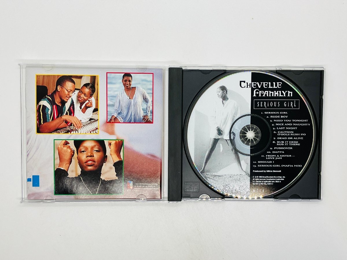 即決CD Chevelle Franklyn / Serious Girl / シェベル・フランクリン / MESA / 92645-2 R04の画像3