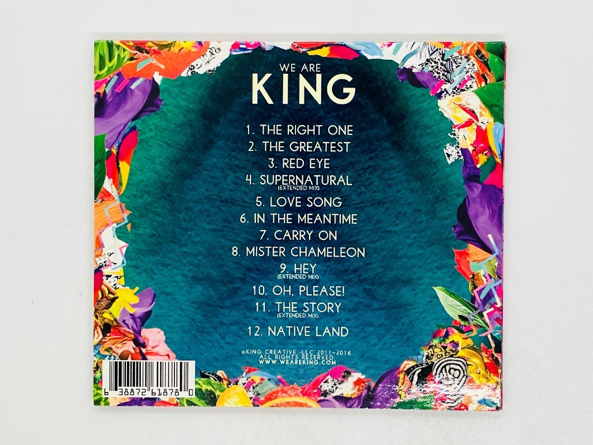 即決CD KING WE ARE KING / THE RIGHT ONE , RED EYE , CARRY ON / アルバム デジパック仕様 Z46_画像2