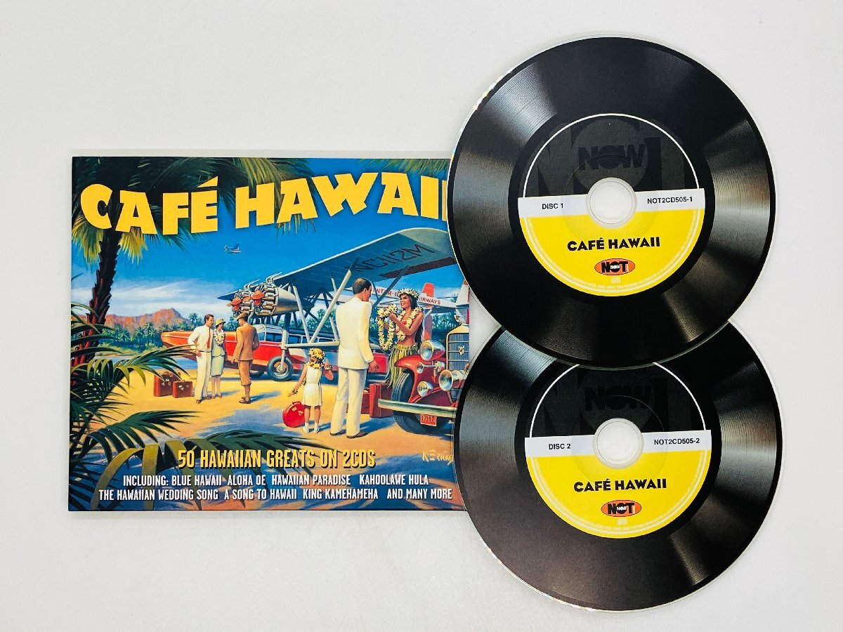 即決2CD CAFE HAWAII ハワイアン ギター / カフェ ハワイ / NOT2CD505 Z63_画像1