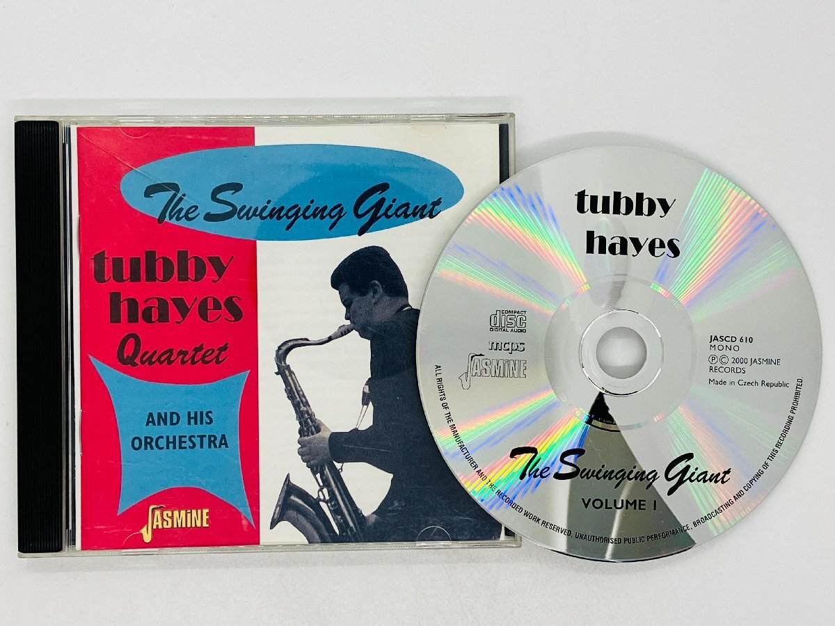 即決CD チェコ盤 TUBBY HAYES / THE SWINGING GIANT,VOL1 Volume One タビーヘイズ made in Czech JASCD610 Y34_画像1